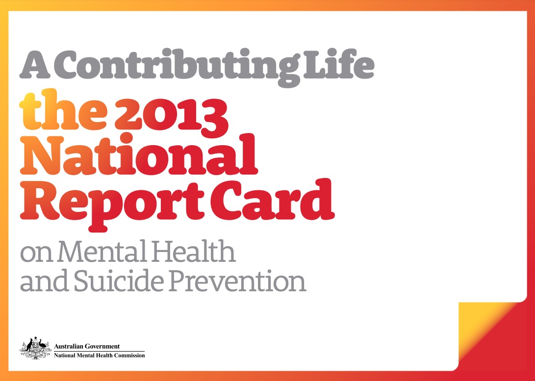 A Contributing Life: the 2013 National Report Card