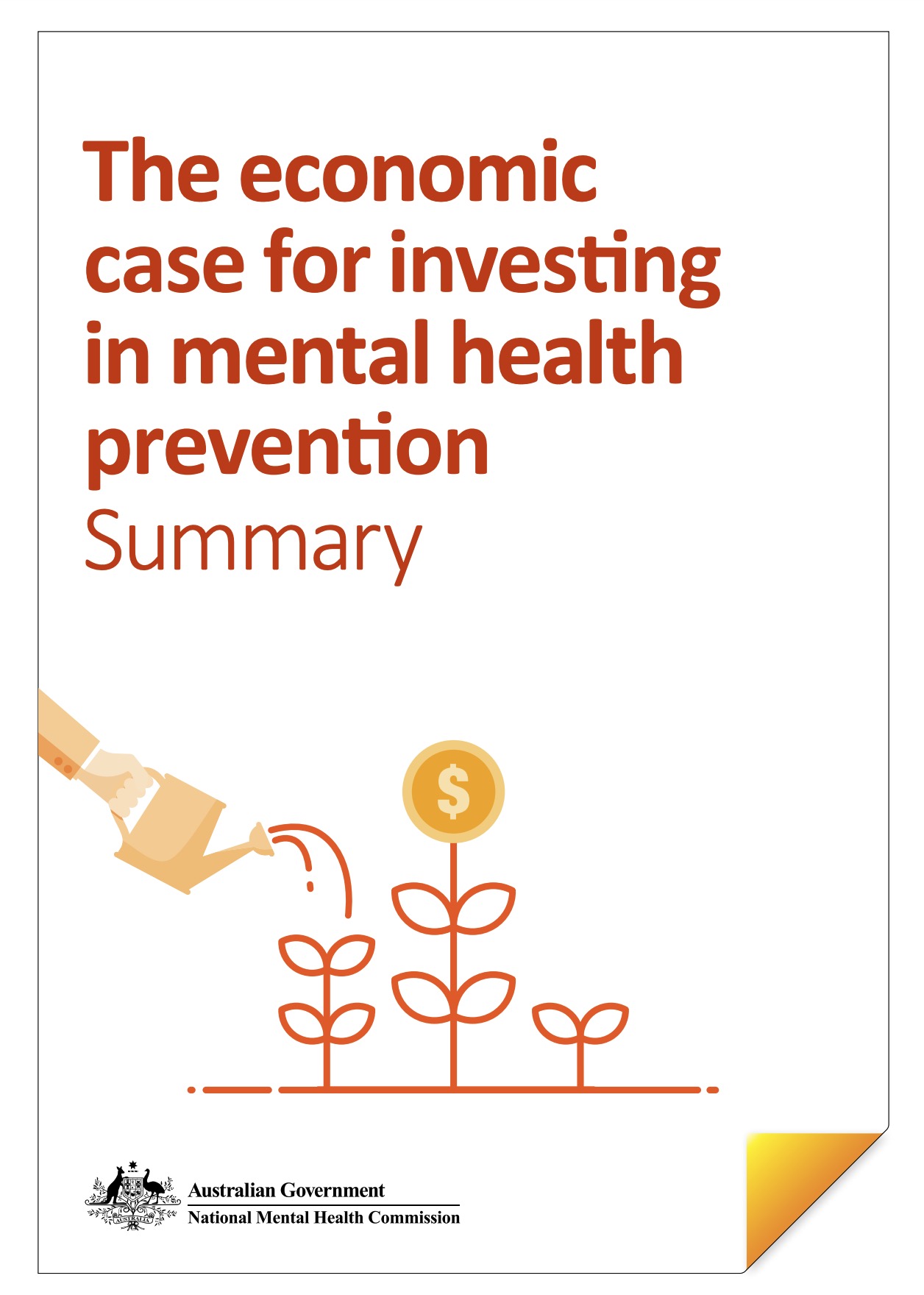 The economic case for investing in mental health prevention, Summary
