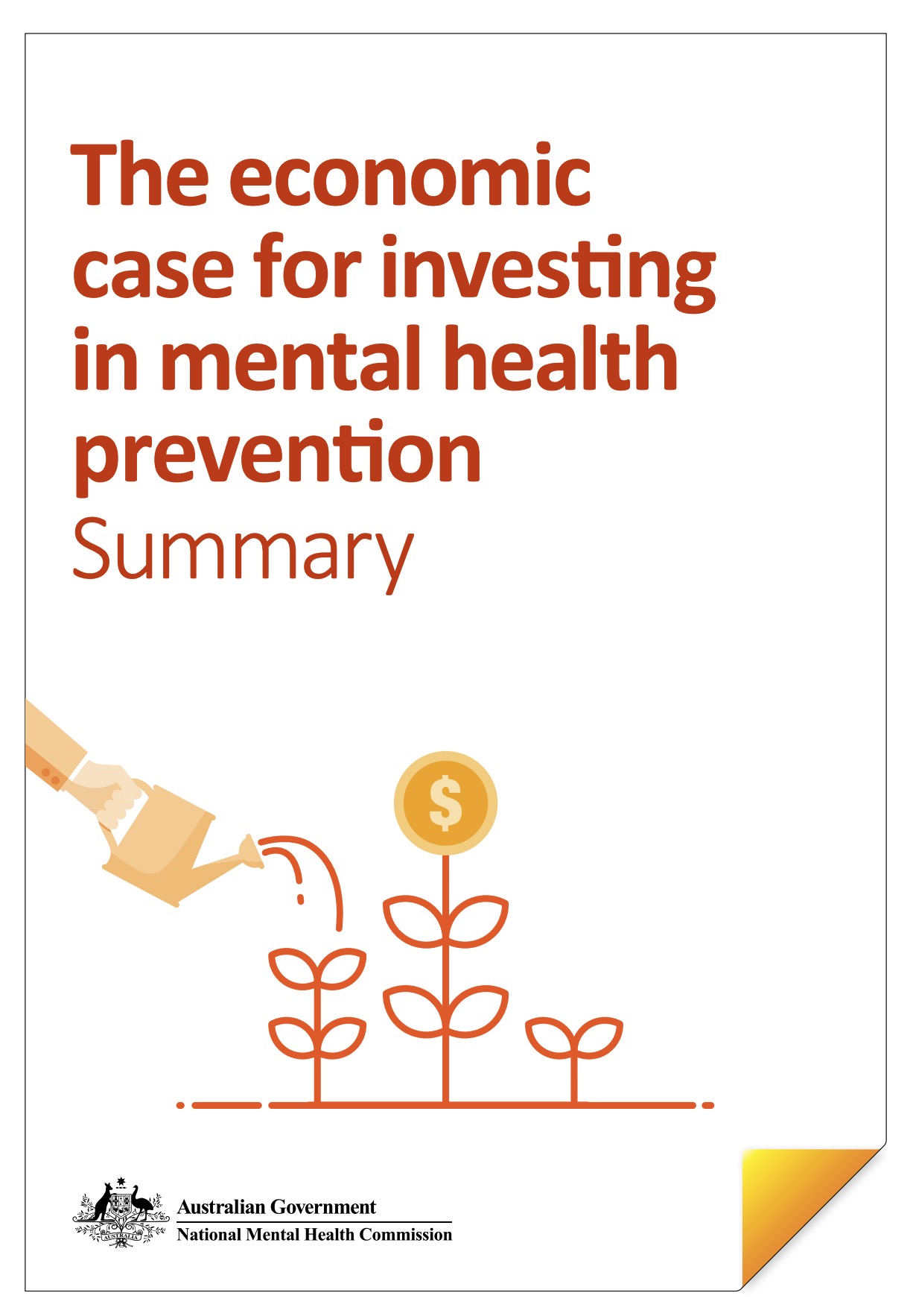 The economic case for investing in mental health prevention, Summary