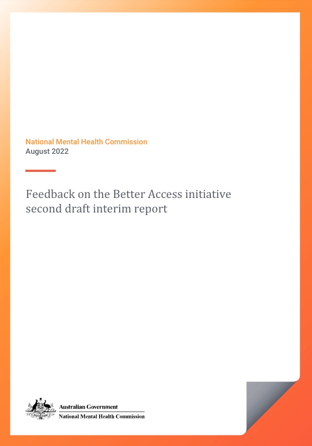 Feedback on the Better Access initiative second draft interim report