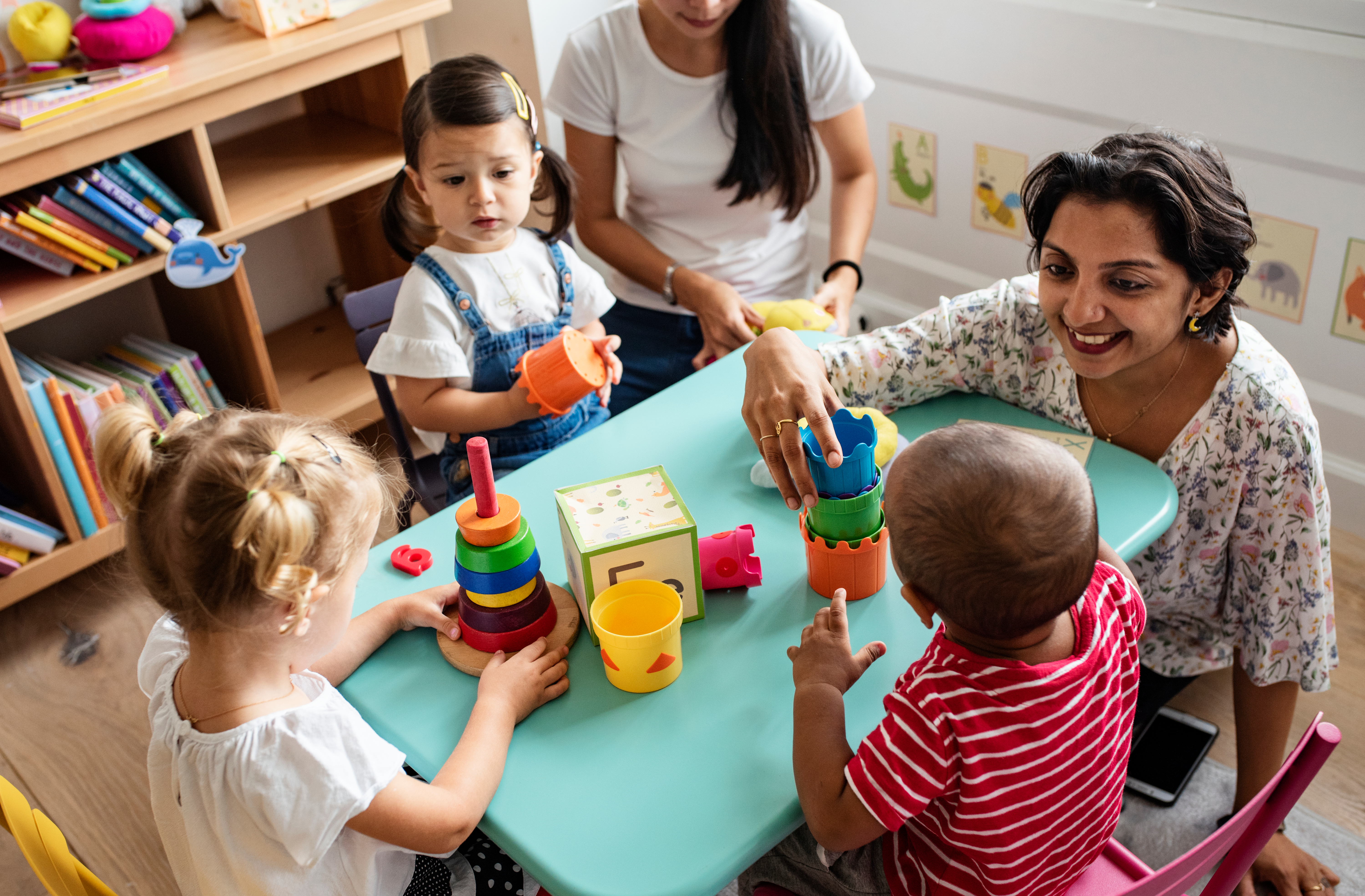 Group of children at childcare