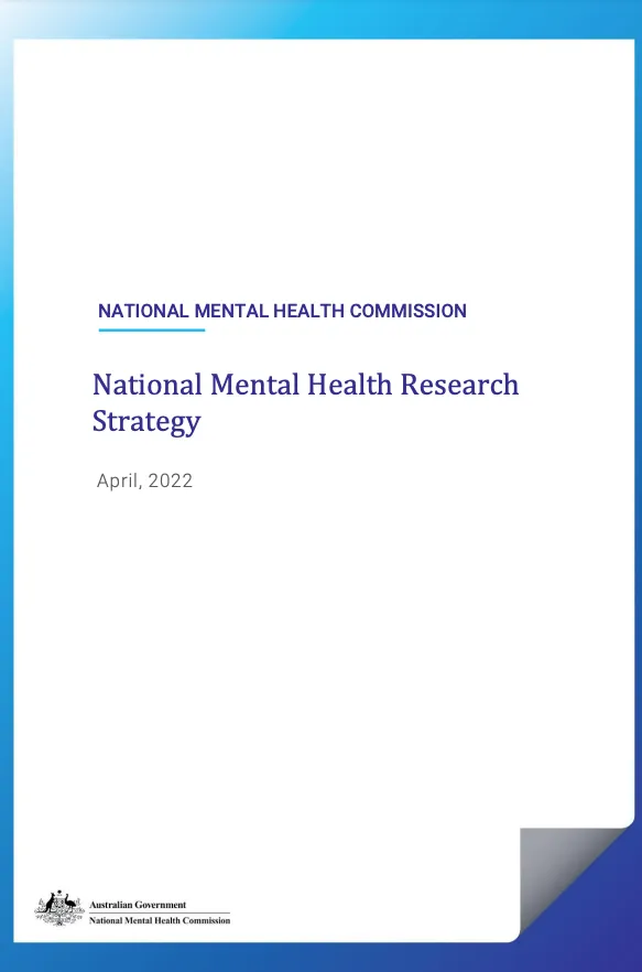 National Mental Health Research Strategy