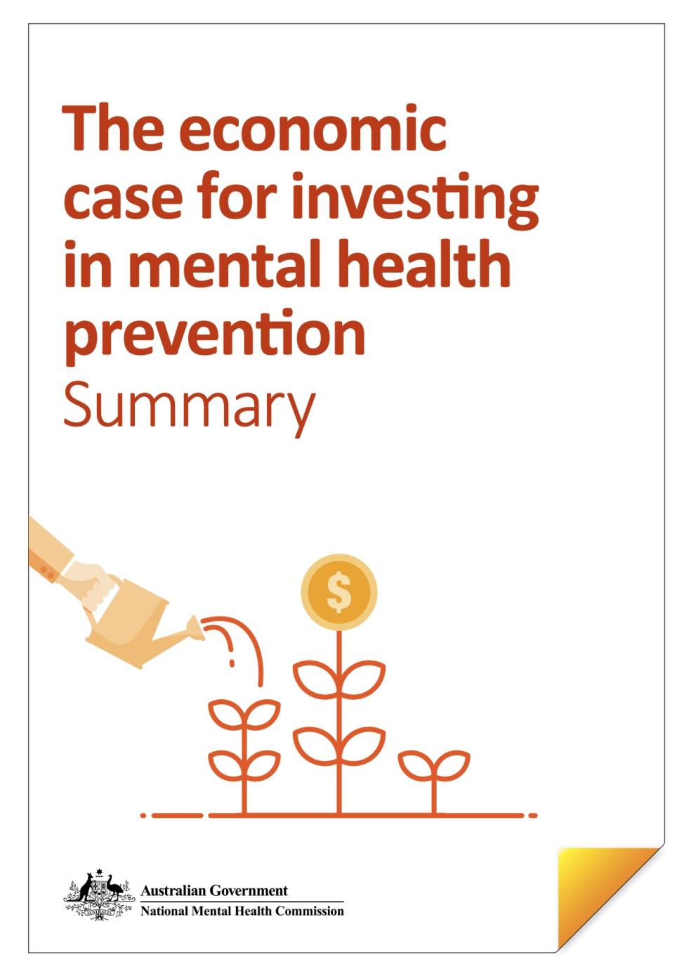 The economic case for investing in mental health prevention, Summary