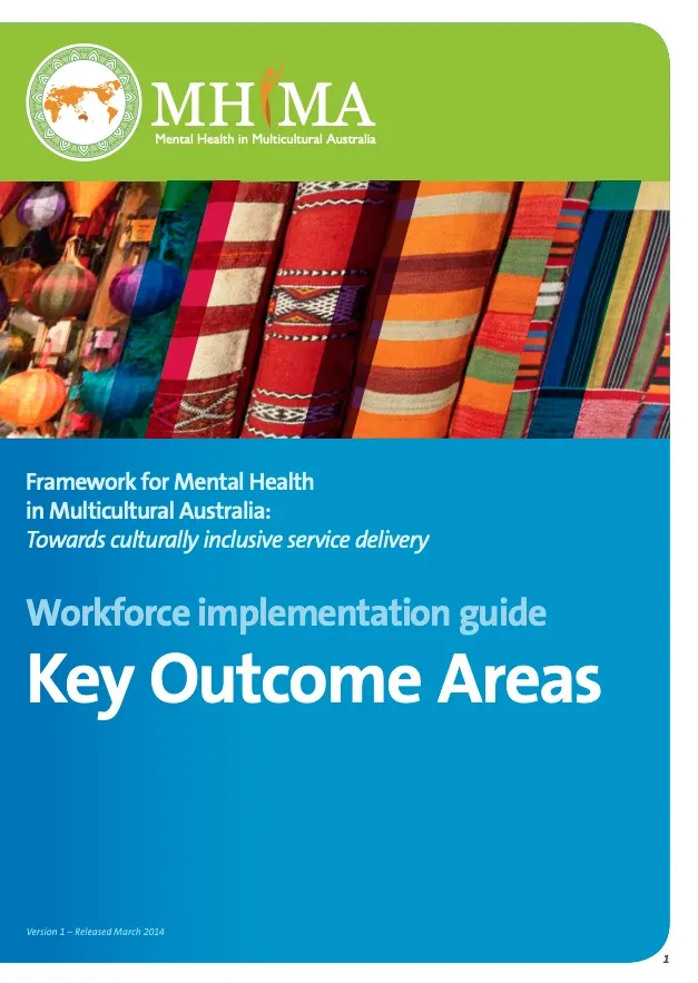Workforce implementation guide Key Outcome Areas