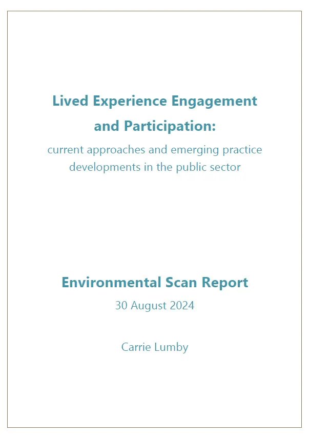 Front page of document