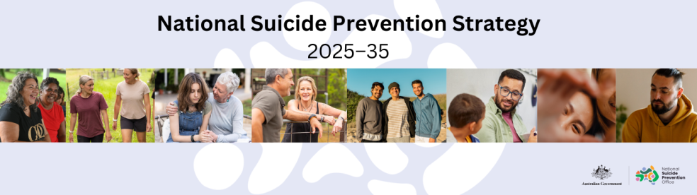 National Suicide Prevention Strategy banner