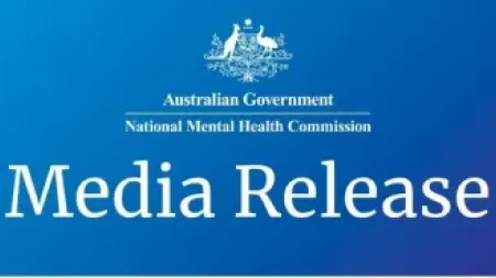Australian government crest and National Mental Health Commission logo