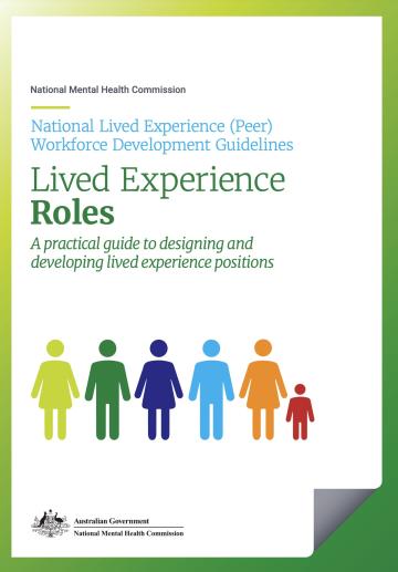 National Lived Experience (Peer) Workforce Development Guidelines, Lived Experience Roles