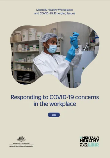 Responding to COVID-19 concerns in the workplace