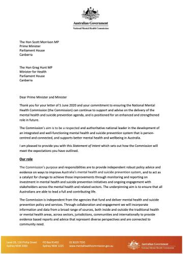 Statement of Intent - Signed