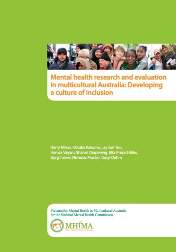 Mental health research and evaluation in multicultural Australia: Developing a culture of inclusion