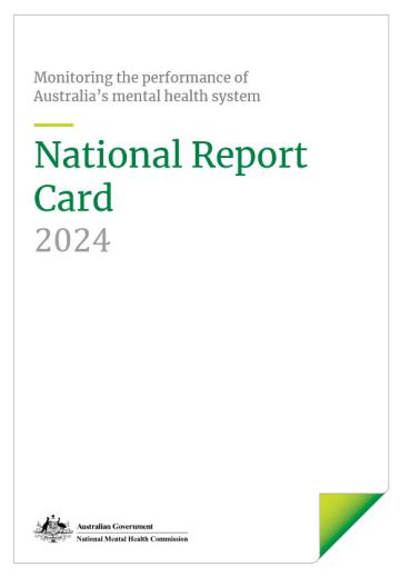 Front cover of Report Card 2024